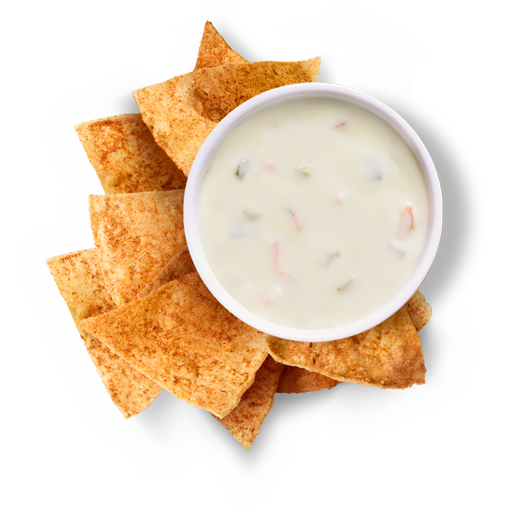 Chili Lime Chips & Queso Blanco