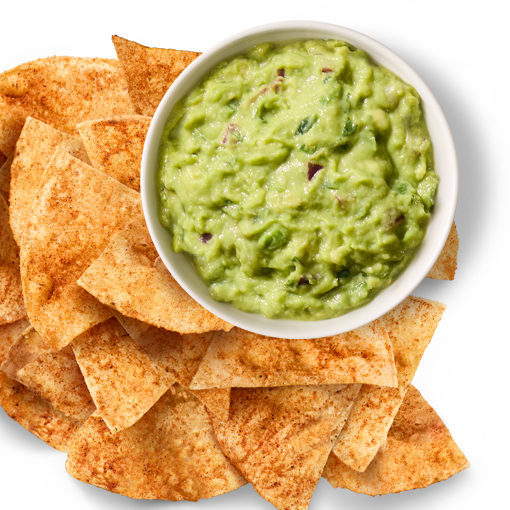 Large Chili Lime Chips & Guacamole